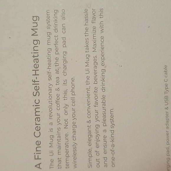 Self heating mug - Picture 2 of 6